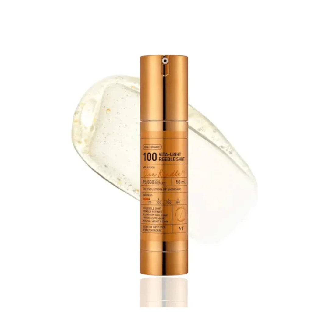 [VT COSMETICS] Vita-Light Reedle Shot 100/300 Essence 50ml - Lahab Beauty | لهب بيوتي