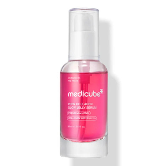 Medicube PDRN Pink Collagen Glow Jelly Serum – 30ml - Lahab Beauty | لهب بيوتي