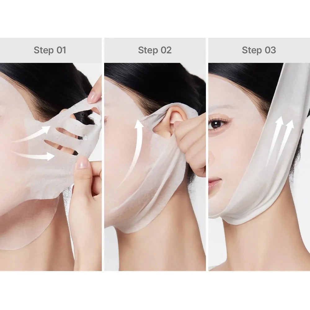 Medicube PDRN pink tension up mask 4EA- 34g - Lahab Beauty | لهب بيوتي