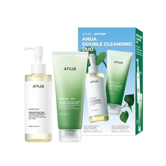 Anua - Double Cleansing Duo Set - Lahab Beauty | لهب بيوتي