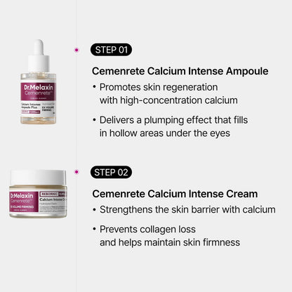 Dr. Melaxin Cemenrete Calcium Eyecare Routine - Lahab Beauty | لهب بيوتي