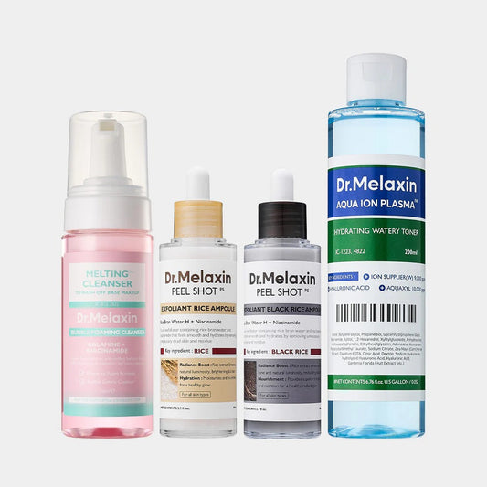 Dr. Melaxin Exfoliating Glow Trio - Lahab Beauty | لهب بيوتي