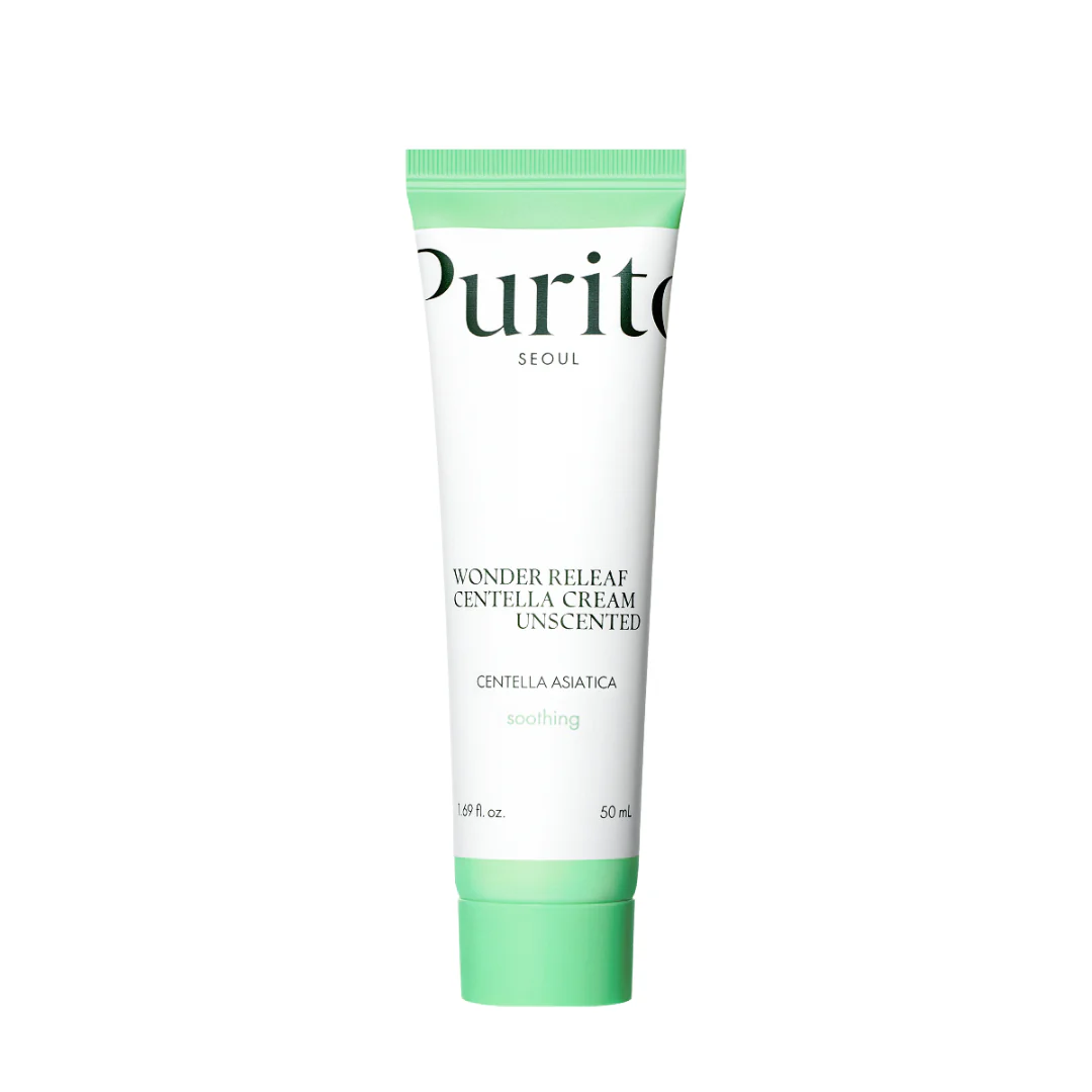 [PURITO] Wonder Releaf Centella Cream Unscented - 50 ml - Lahab Beauty | لهب بيوتي