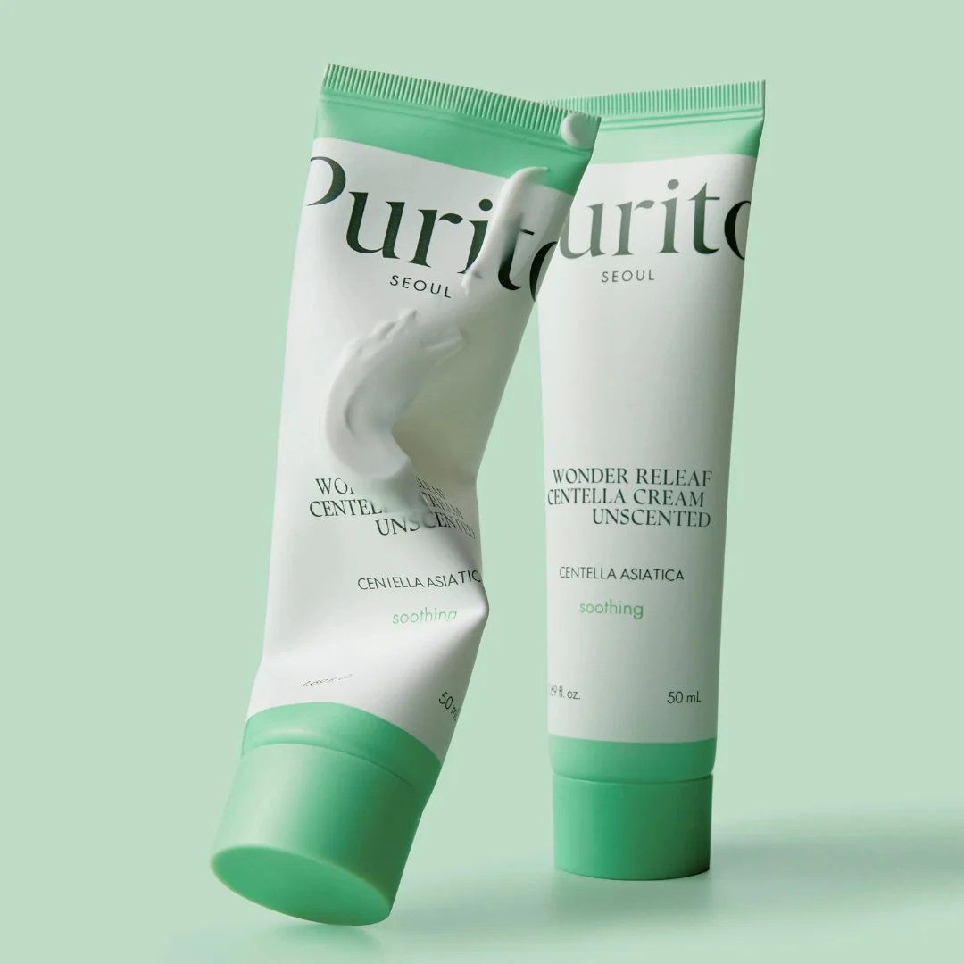 [PURITO] Wonder Releaf Centella Cream Unscented - 50 ml - Lahab Beauty | لهب بيوتي