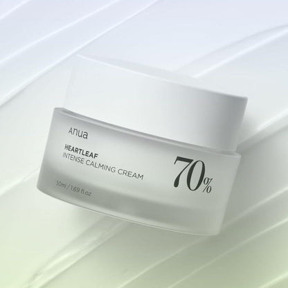[Anua] Heartleaf 70% Intense Calming Cream 50ml - Lahab Beauty | لهب بيوتي