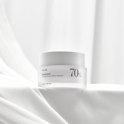 [Anua] Heartleaf 70% Intense Calming Cream 50ml - Lahab Beauty | لهب بيوتي