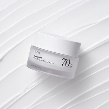 [Anua] Heartleaf 70% Intense Calming Cream 50ml - Lahab Beauty | لهب بيوتي