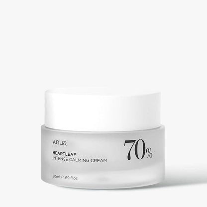 [Anua] Heartleaf 70% Intense Calming Cream 50ml - Lahab Beauty | لهب بيوتي