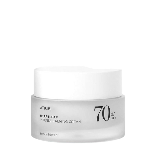 [Anua] Heartleaf 70% Intense Calming Cream 50ml - Lahab Beauty | لهب بيوتي