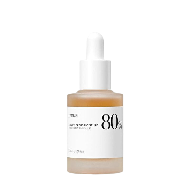 [Anua] Heartleaf 80% Moisture Soothing Ampoule 30ml - Lahab Beauty | لهب بيوتي
