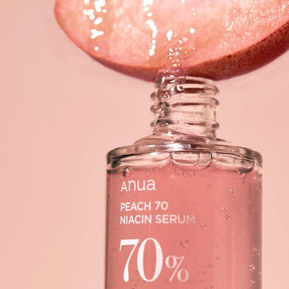 [Anua] Peach 70% Niacinamide Serum - 30ml - Lahab Beauty | لهب بيوتي