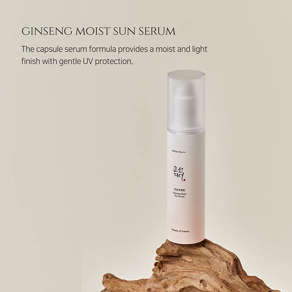 [Beauty Of Joseon] Ginseng Moist Sun Serum 50ml - Lahab Beauty | لهب بيوتي