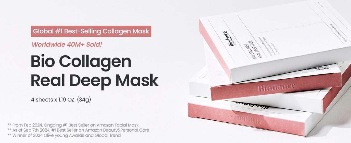 [BIODANCE] Mask Set (Refreshing Sea Kelp 4ea + Bio-Collagen 4ea) - Lahab Beauty | لهب بيوتي