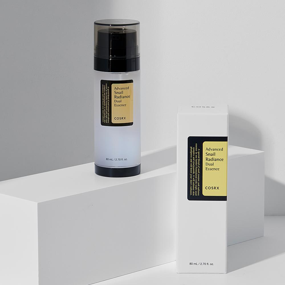 [Cosrx] Advanced Snail Radiance Dual Essence – Double the Power, Double the Glow 80ml - Lahab Beauty | لهب بيوتي