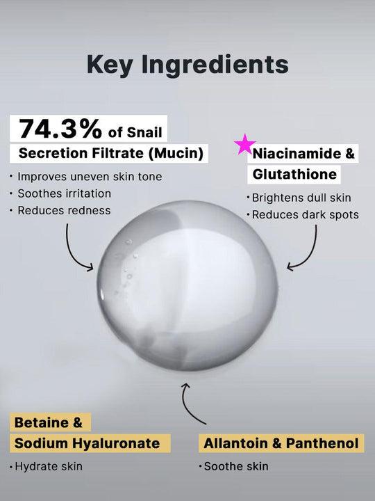 [Cosrx] Advanced Snail Radiance Dual Essence – Double the Power, Double the Glow 80ml - Lahab Beauty | لهب بيوتي