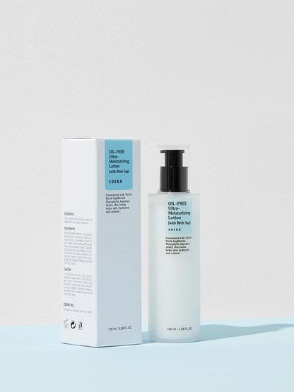 [Cosrx] Oil-Free Ultra-Moisturizing Lotion with Birch Sap – Lightweight Hydration for Calm, Balanced Skin 100ml - Lahab Beauty | لهب بيوتي