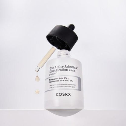 [Cosrx] The Alpha-Arbutin 2 Discoloration Care Serum 50ml - Lahab Beauty | لهب بيوتي