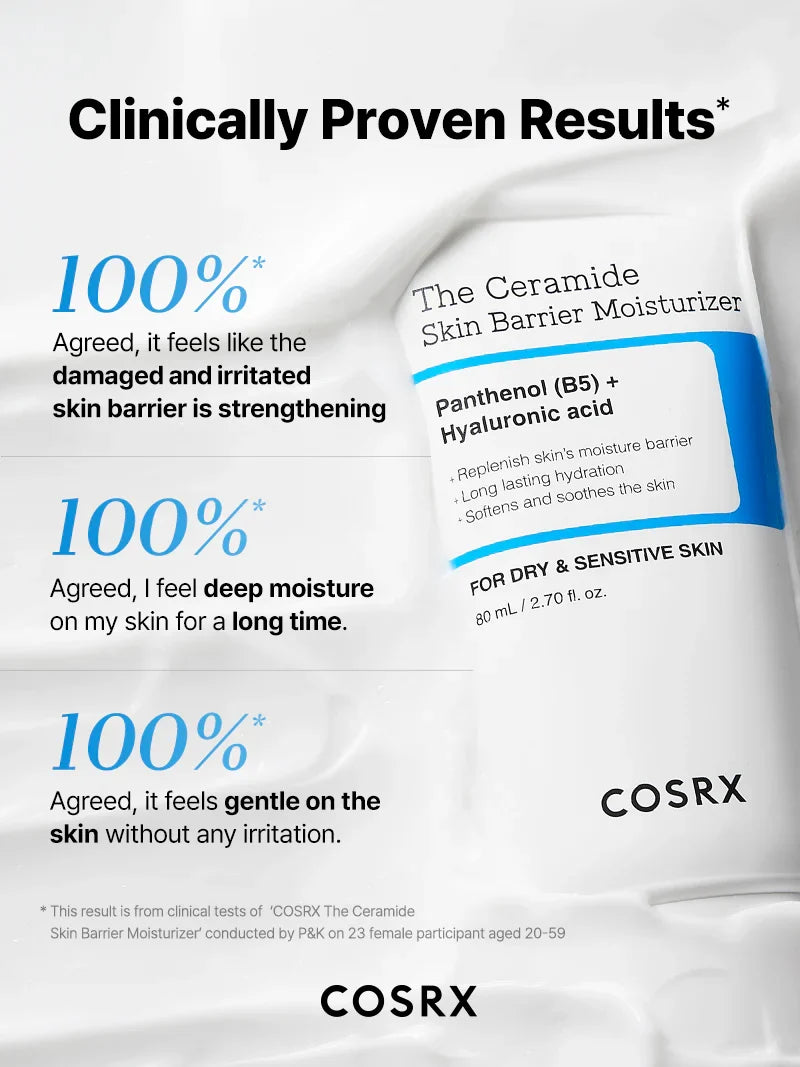 COSRX The Ceramide Skin Barrier Moisturizer – 80ml - Lahab Beauty | لهب بيوتي