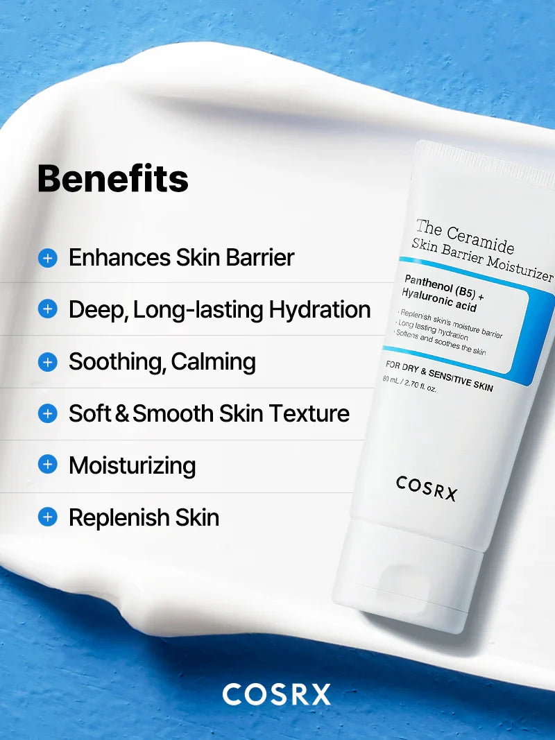 COSRX The Ceramide Skin Barrier Moisturizer – 80ml - Lahab Beauty | لهب بيوتي