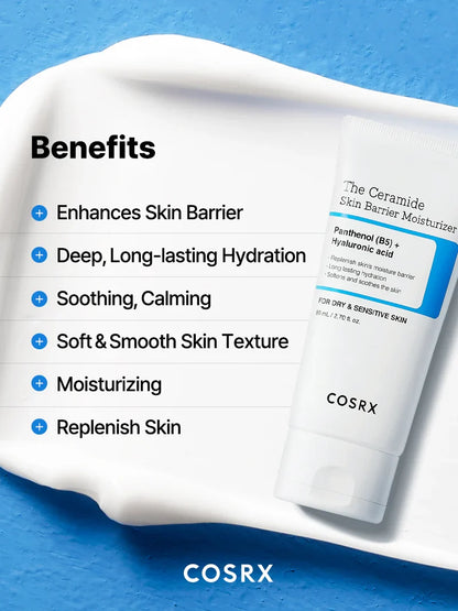 COSRX The Ceramide Skin Barrier Moisturizer – 80ml - Lahab Beauty | لهب بيوتي