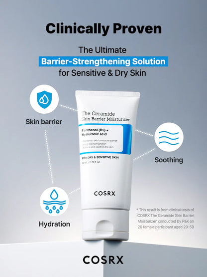 COSRX The Ceramide Skin Barrier Moisturizer – 80ml - Lahab Beauty | لهب بيوتي