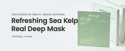 [BIODANCE] Mask Set (Refreshing Sea Kelp 4ea + Bio-Collagen 4ea) - Lahab Beauty | لهب بيوتي