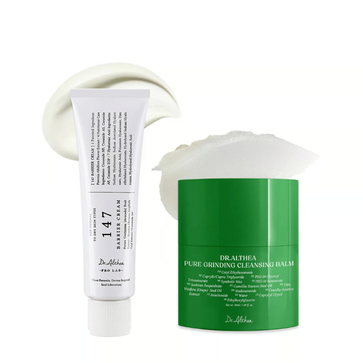 [Dr.Althea] Barrier Cream & Cleansing Balm Set - Lahab Beauty | لهب بيوتي