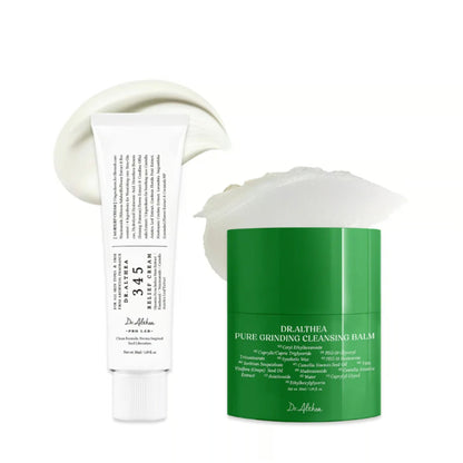 [Dr.Althea] Relief Cream & Cleansing Balm Set - Lahab Beauty | لهب بيوتي