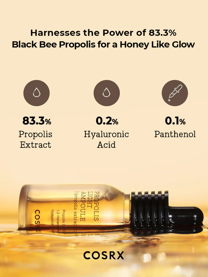 [COSRX] Propolis Light Ampoule 30ml - Lahab Beauty | لهب بيوتي
