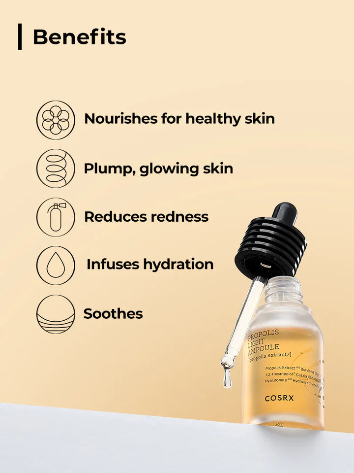 [COSRX] Propolis Light Ampoule 30ml - Lahab Beauty | لهب بيوتي