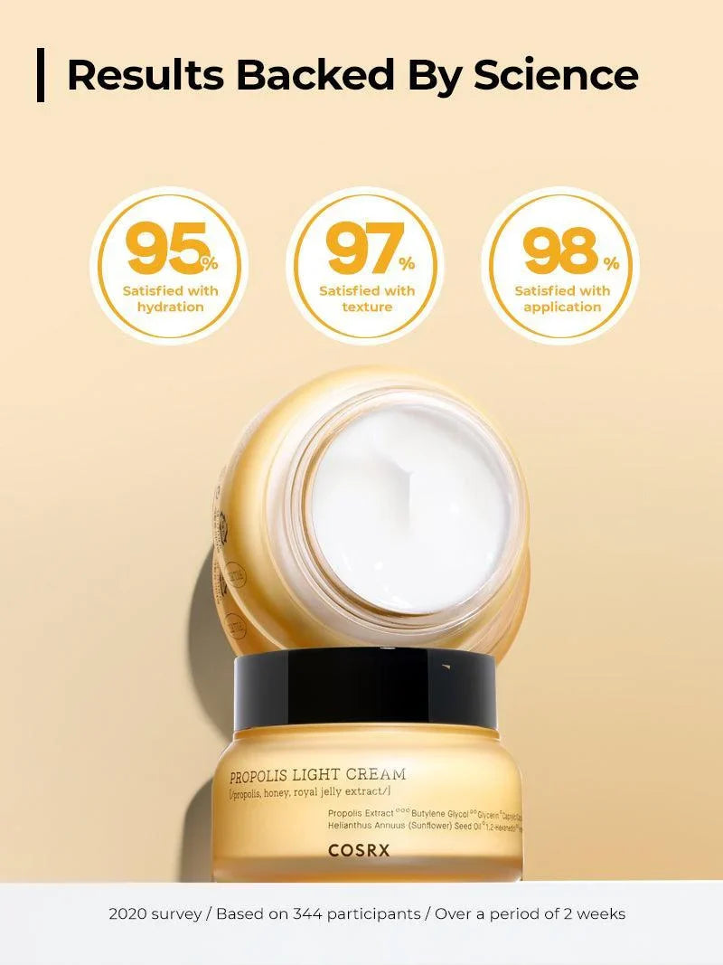 COSRX Propolis Light Cream 65ml - Lahab Beauty | لهب بيوتي