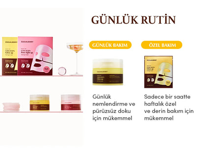 [Eqqualberry] Collagen Glow Up Gel Toner Pads (60ea) - Lahab Beauty | لهب بيوتي