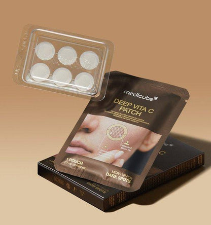 Medicube Deep Vita C Patch (1x6patches) - Lahab Beauty | لهب بيوتي