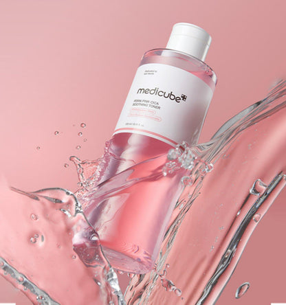 [Medicube] PDRN Pink Cica Soothing Toner 250ml - Lahab Beauty | لهب بيوتي