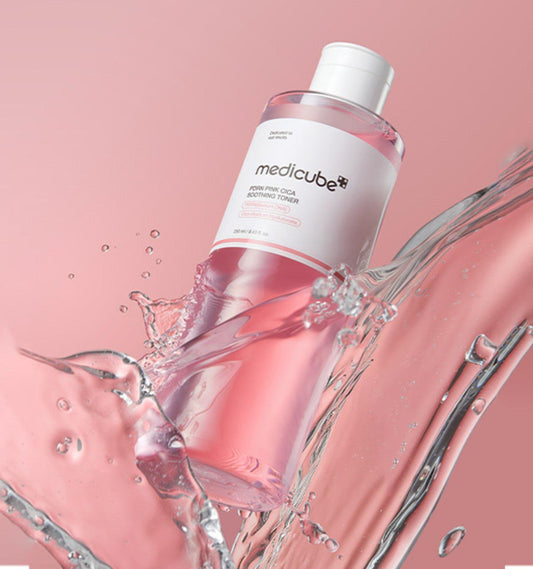 [Medicube] PDRN Pink Cica Soothing Toner 250ml - Lahab Beauty | لهب بيوتي
