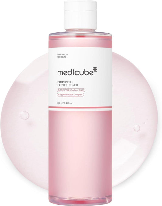 [Medicube] PDRN Pink Cica Soothing Toner 250ml - Lahab Beauty | لهب بيوتي