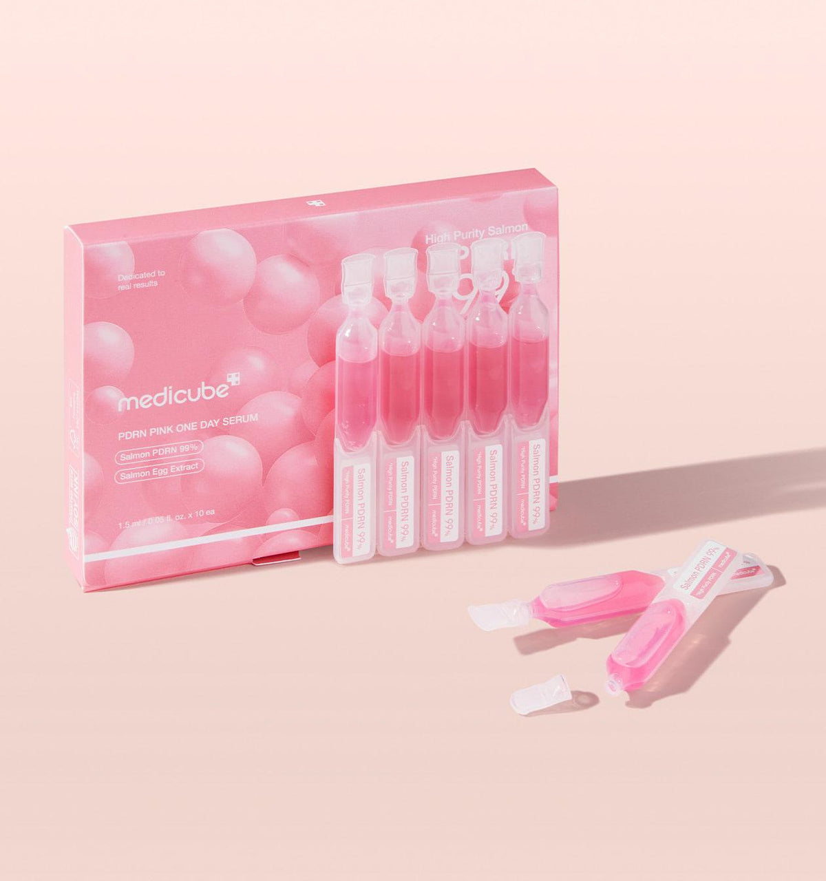 [Medicube] PDRN Pink One Day Serum (1.5ml x 10ea) - Lahab Beauty | لهب بيوتي