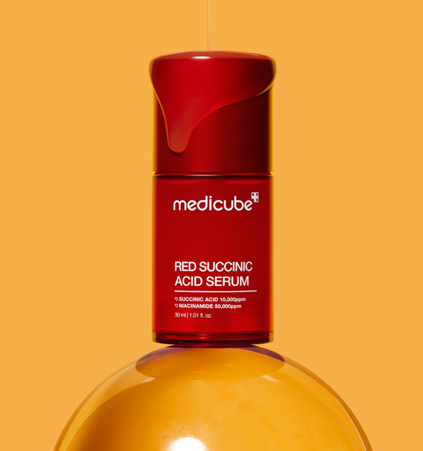 [Medicube] Red Succinic Acid Serum 30ml - Lahab Beauty | لهب بيوتي