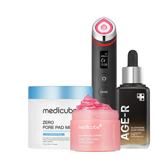 [MEDICUBE] Ultimate Glow & Firmness Set - Lahab Beauty | لهب بيوتي
