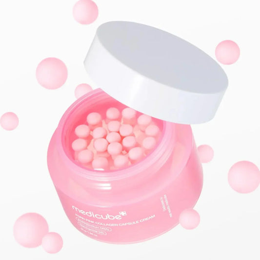 [medicube] PDRN Pink Collagen Capsule Cream 55g - Lahab Beauty | لهب بيوتي