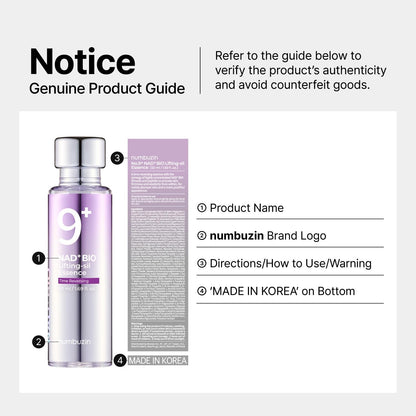 [NUMBUZIN] No.9 Essence – NAD+ BIO Lifting-sil Essence (50ml) - Lahab Beauty | لهب بيوتي