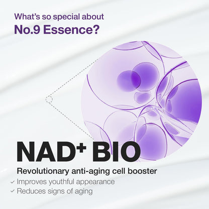 [NUMBUZIN] No.9 Essence – NAD+ BIO Lifting-sil Essence (50ml) - Lahab Beauty | لهب بيوتي