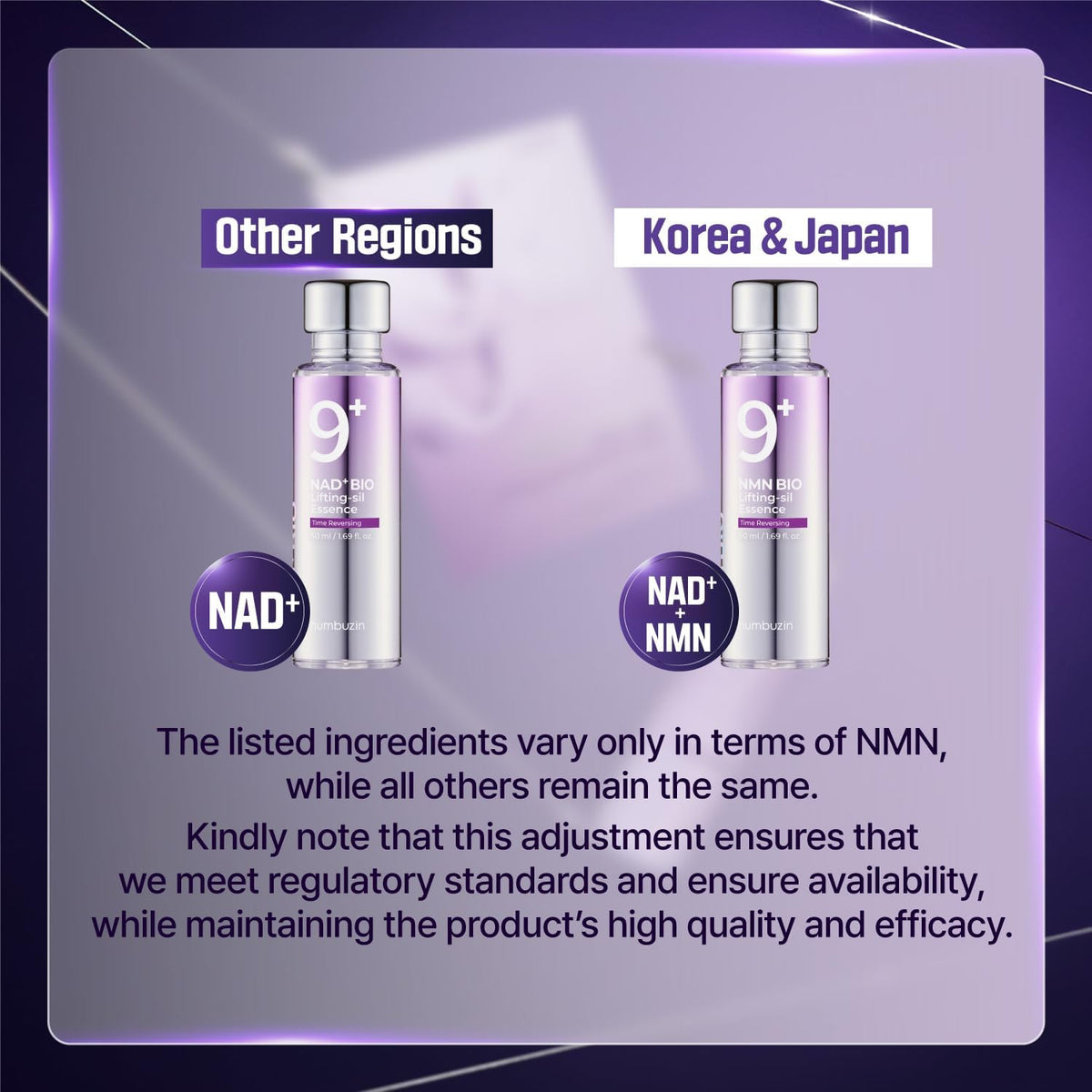 [NUMBUZIN] No.9 Essence – NAD+ BIO Lifting-sil Essence (50ml) - Lahab Beauty | لهب بيوتي