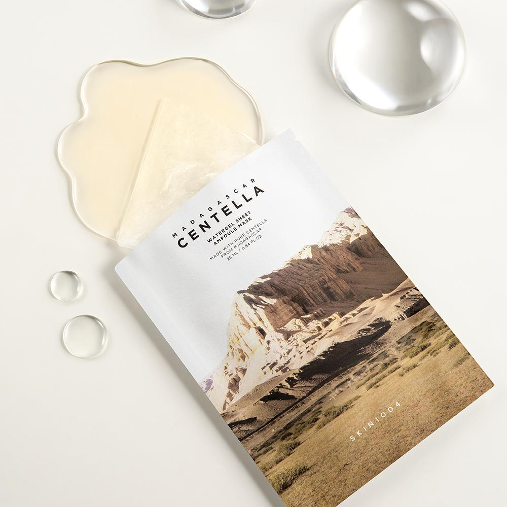 [Skin1004] Madagascar Centella Watergel Sheet Ampoule Mask 5ea - Lahab Beauty | لهب بيوتي