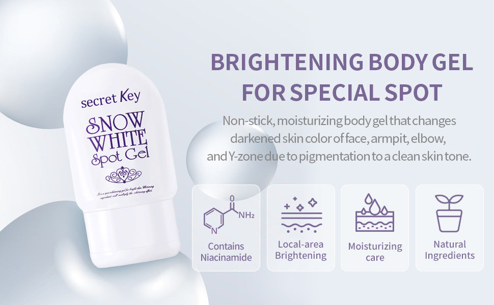 Secret Key Snow White SPOT 65g - Lahab Beauty | لهب بيوتي